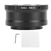 Адаптер для объектива M42 для NEX Алюминиевое кольцо-конвертер объектива с ручной фокусировкой Совместимо с объективом с резьбовым креплением M42 для E-mount