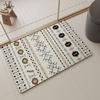 Марокканские быстросохнущие нескользящие коврики для ванной и двери