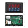 4-разрядный 5-проводной мини цифровой вольтметр-амперметр DC 100V 200V 10A Вольтметр Амперметр Двойной светодиодный дисплей