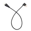 DOONJIEY Кабель-адаптер-конвертер под прямым углом штекер AV на штекер HDMI-совместимый