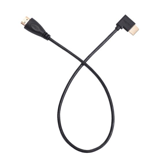 DOONJIEY Кабель-адаптер-конвертер под прямым углом штекер AV на штекер HDMI-совместимый