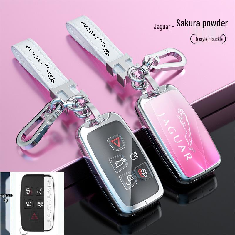 Jaguar Key Cover for XEL, XFL, E-Pace, F-Pace, F-Type, XE, XF, I-Pace, XJL Models (Unisex)