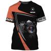 Men'S Personality T-shirt 3d High Definition Printing Camera Pattern Summer Fashion Trend Short Sleeve Photographer Crewneck Top