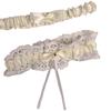 Bowknot Lolita Leg Rings Set Ruffled Lace Thigh Ring Fashion Sexy Leg Loop  Girls