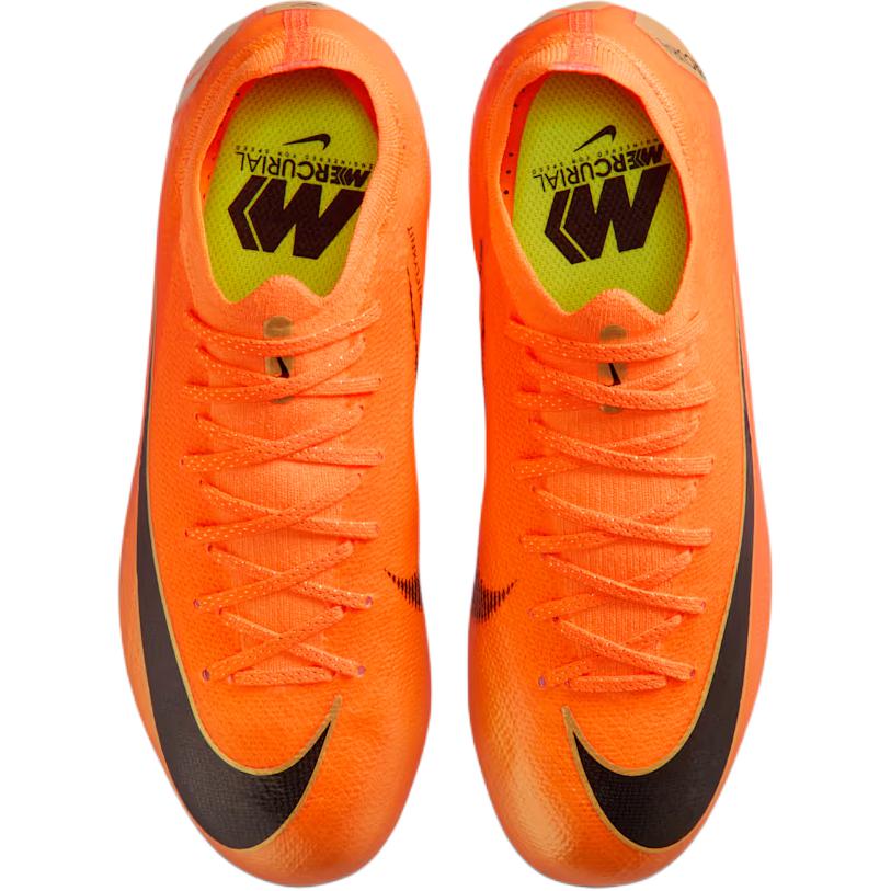 Nike Младший. Mercurial Vapor 16 Pro FG Детские Total Orange Metallic Vivid Gold IO1556-800