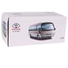 1/32 Toyota Coaster Bus Игровой автомобиль Модель давления Автомобильный игровой симулятор Металлический автобус Игроки для детской коллекции Подарки