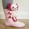 JOYBLISS Christmas Festival New Plush Crochet Animal Socks Adorable Animal Socks