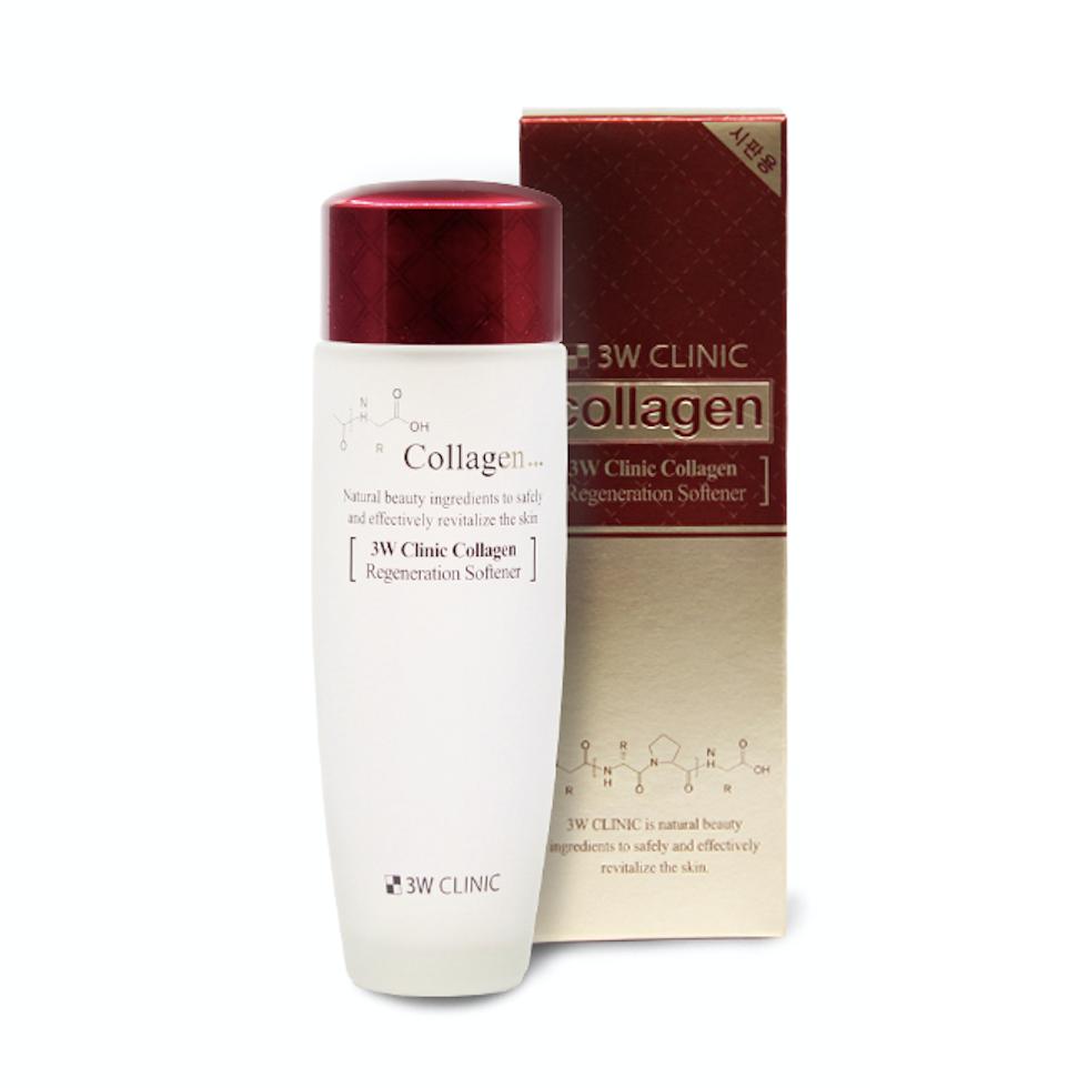 3w Clinic Смягчитель регенерации коллагена 150 мл, эмульсия 150 мл (3 варианта)