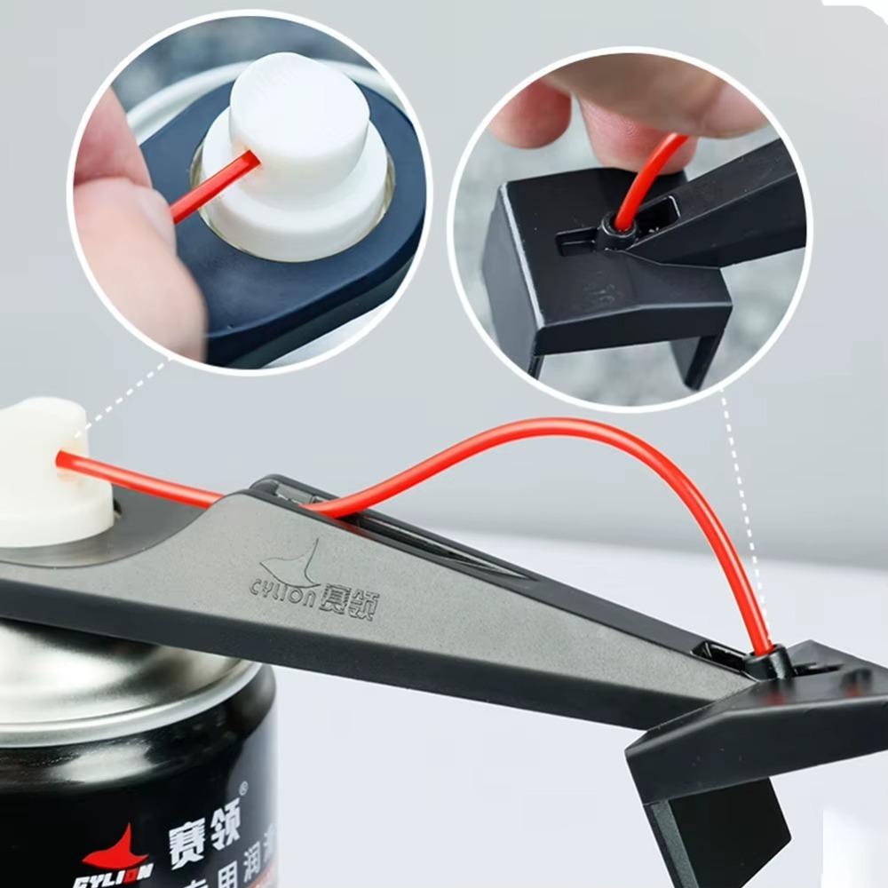 Four channel nozzle Mess-Free Chain Wax Chain Cleaner Tools  Motorcycle Tool