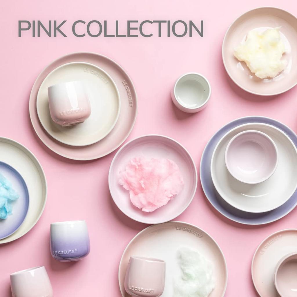 Набор из 5 стаканов Le Creuset Cup Sphere, розовая коллекция, термостойкие, морозостойкие, можно использовать в микроволновой печи, можно мыть в посудомоечной машине, японский [Авторизованный продукт]