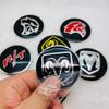 Car Wheel Center Hub Cap Emblem Sticker Accessories For Dodge Durango Caliber Journey Dakota Charger Ram 1500 Avenger Challenger VV1