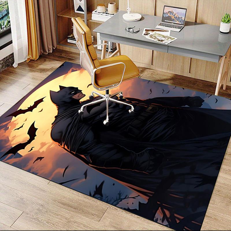 1 шт. Ковер Batman Night, для декора дома и офиса, Коврик под кресло, Праздничный подарок, Ковер для конференц-зала L1296
