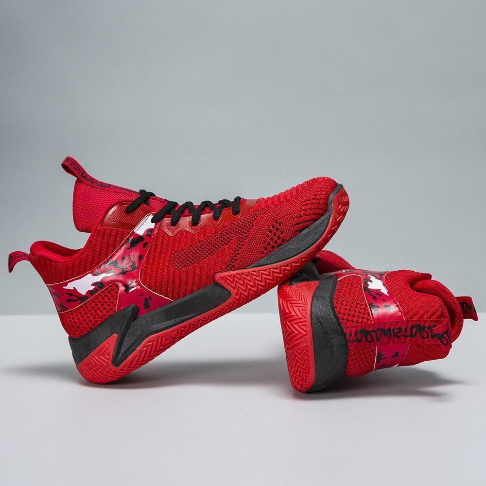 Баскетбольные кроссовки весна-осень дышащая поверхность из мушиной сетки шнуровка платформа спортивная обувь для улицы повседневные беговые мужские кроссовки