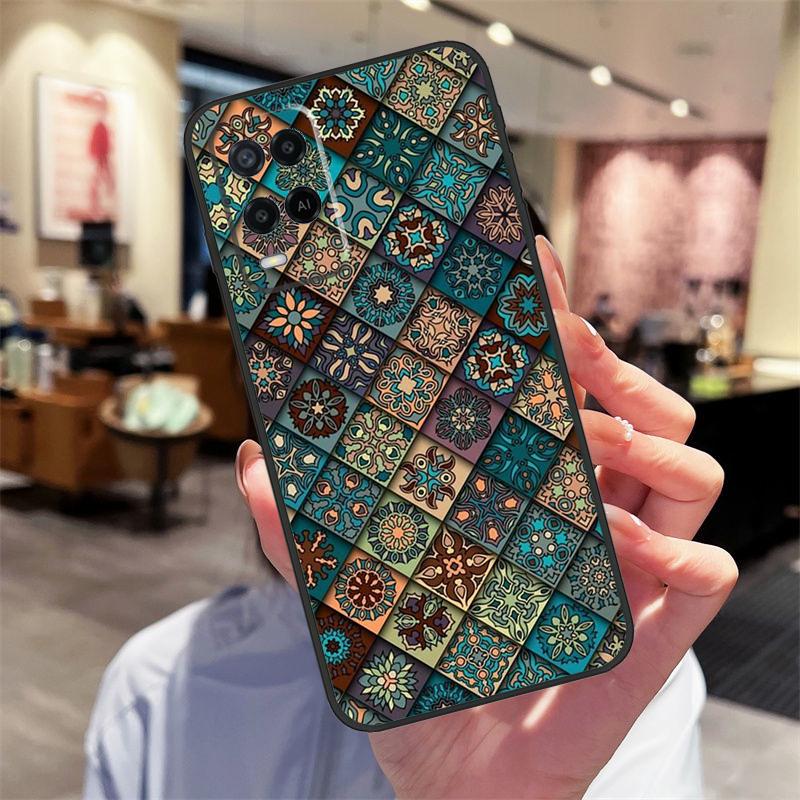Чехол-мандала для Oppo A94 A54 A40 A60 A80 A98 A78 A18 A38 A58 A16 A76 A96 A17 A77 A74 A57S A15