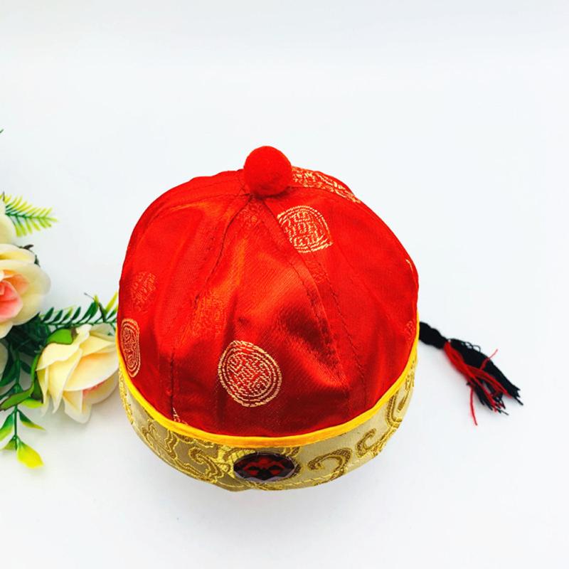 Детский костюм Тан, шапка для новорожденных, сто дней, годовалый день рождения, маленькая шляпа землевладельца