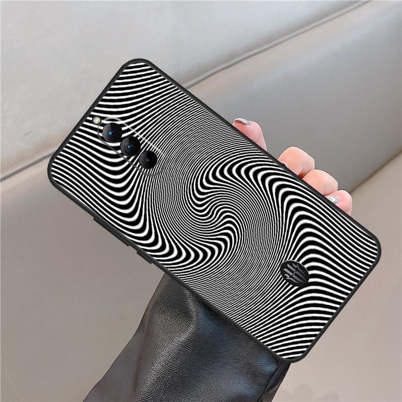 Чехол с принтом оптической иллюзии для ZTE Nubia Red Magic 11 10 8 9 8S 9S 10S Pro Plus 6 7 6S 7S Для RedMagic 10 Air Чехол