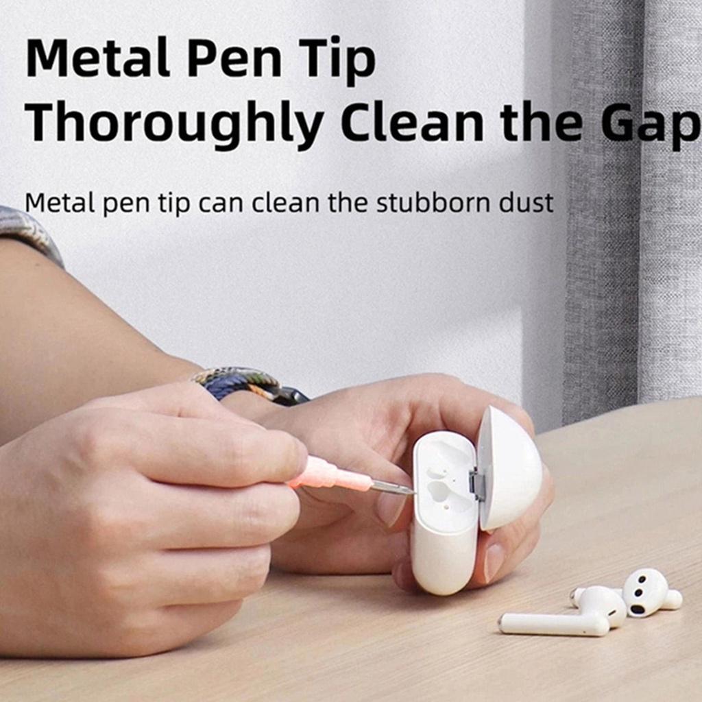 FONKEN Bluetooth Earphone Cleaner Kit for Earphone Case Cleaning Tool Brush Pen for Headset