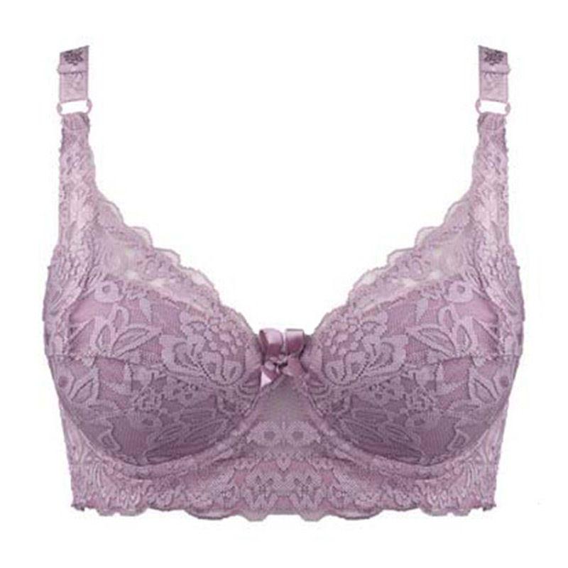 Women Lace Bra Push Up Sexy Bras for Women Big Size Ultra Thin Lingerie Intimates C D