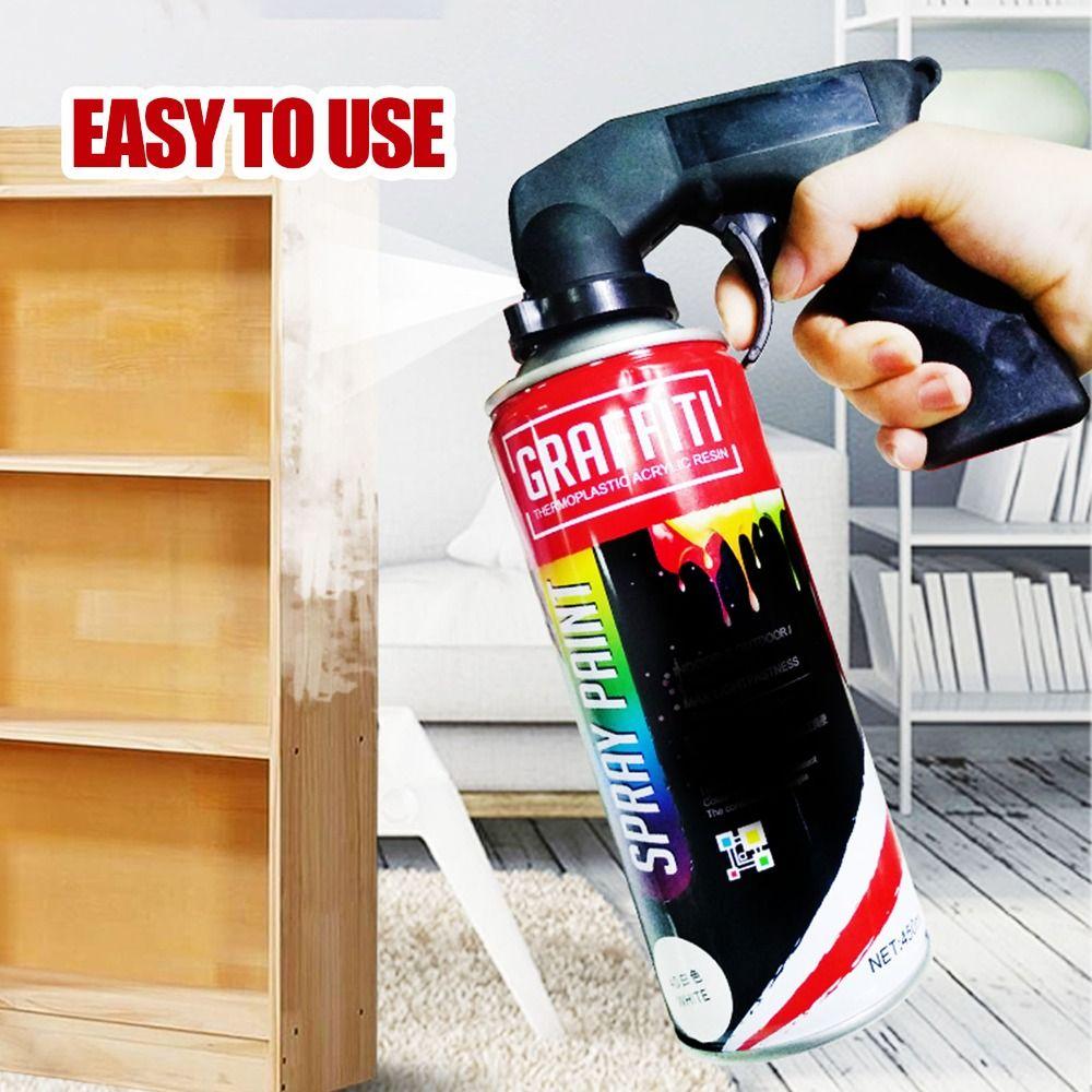 Вспомогательный инструмент Аэрозольный триггерный рычаг Держатель для баллончиков с распылителем Автомобильная аэрозольная краска Ручка для полной руки