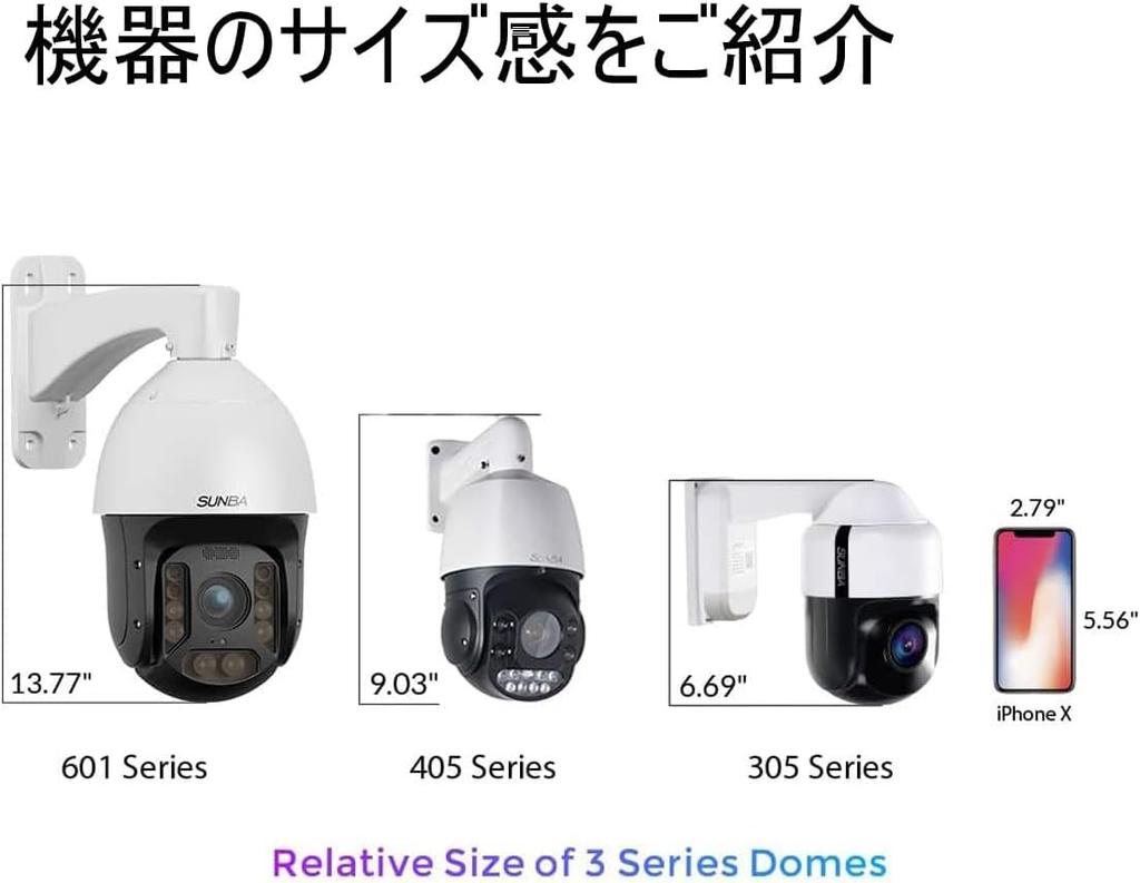 SUNBA Камера видеонаблюдения PTZ Уличная купольная камера видеонаблюдения 2 миллиона изображений 25-кратный оптический зум Функция отслеживания PoE PTZ-камера IP66 Стандарт RTMP Live