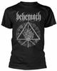 Футболка Behemoth Furor Divinus Официальная Черная Мужская Новая Металл Классический Рок