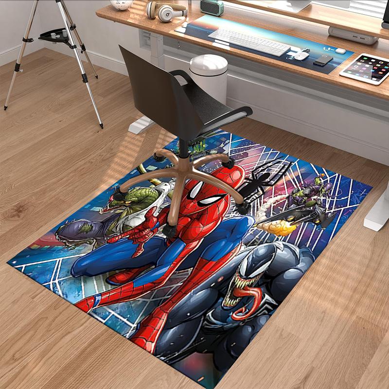 Spiderman Venom Adventure Carpet For Playroom Bedroom Living Room Sofa Home Decorkids Game Area Rug Nonslip Floor Mat
