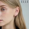 Серьги-кубики с сердцем 14K GF ELGPEE469