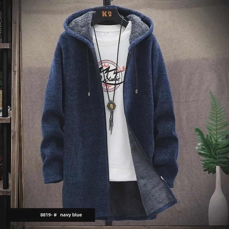 Men's Korean Style Knit Cardigan: 2023 Autumn/Winter Trend Sweater Jacket