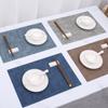 Meal Mat Waterproof and Oil Resistant Cloth Pattern Table Mat Thermal Insulation Mat Western Food Mat Cup Mat Anti Scald Table Mat Bowl Mat