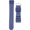 Watch Strap, RS04K22NY2, 22mm Mounting Width, 20mm Buckle Width, Urethane, Navy Blue, Genuine Diver's Watch.