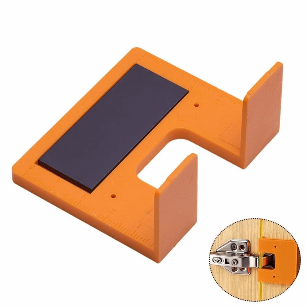 With Magnetic Fixed Hinge Installation Fixing Plate Cabinet Door Panel Hinge