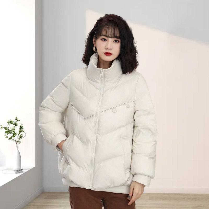 Пуховик женский высокого класса женский утиный пух зимний корейский вариант короткий большой размер женский маленький ароматный стиль