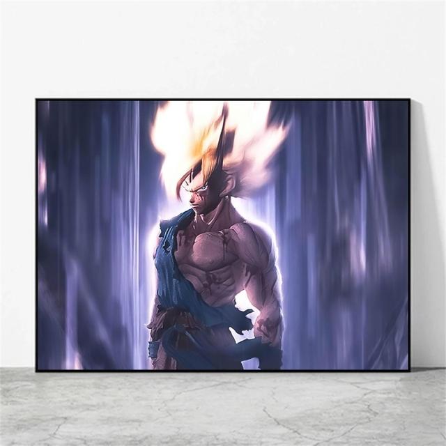 Холст HD принты Son GokuKaKaRot друзья подарки настенное искусство декоративные картины классические картины