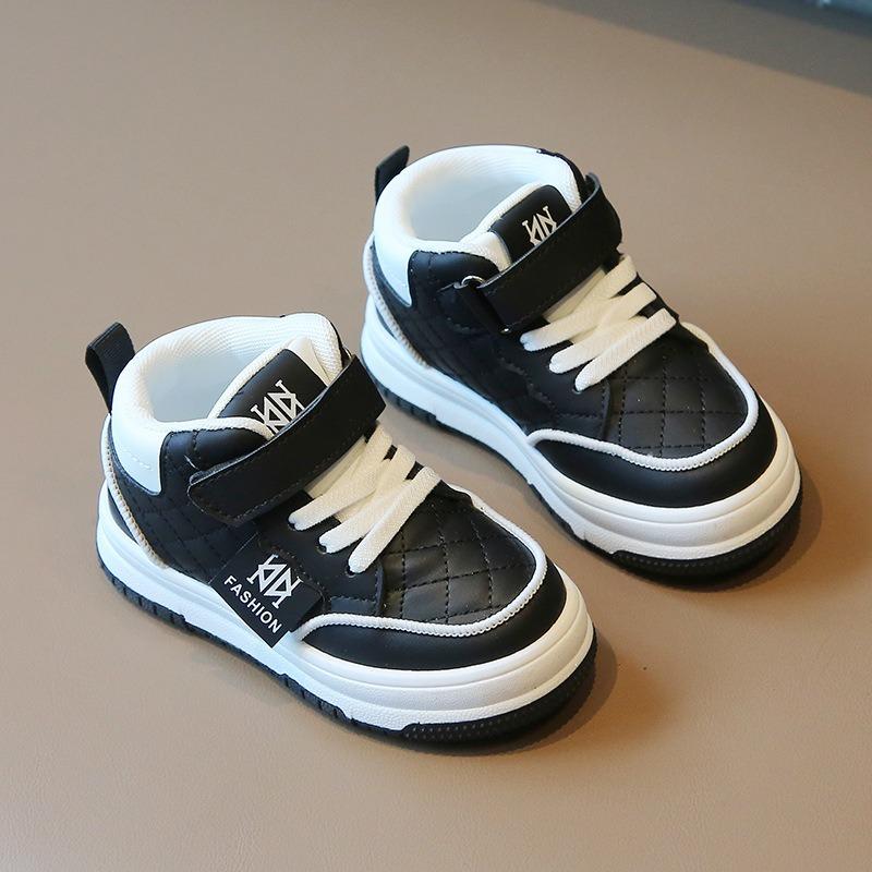 Детские кроссовки, Весенне-осенние повседневные кеды для мальчиков, Новые высокие белые кроссовки для девочек, Мягкие балетки для малышей