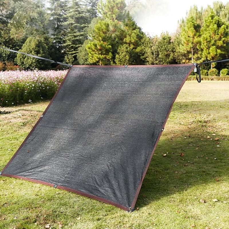 Outdoor Heavy-Duty Black Sun Shade Net