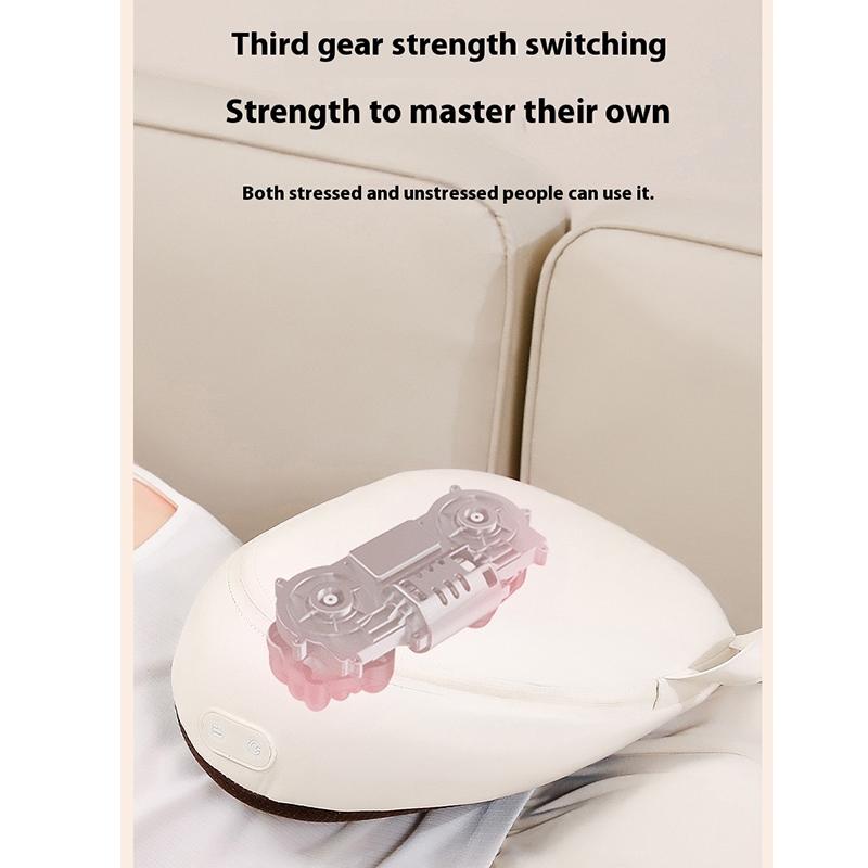 Массажер для шеи и спины с разминающим горячим компрессом, массажер для всего тела для шеи, спины, талии, ног, снятия мышечной боли