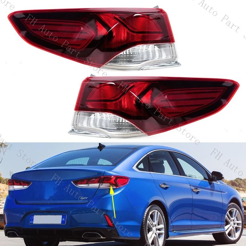 Для Hyundai Sonata 2018 Задний бампер Задний фонарь Фонарь заднего хода Стоп-сигнал Фонарь заднего хода Без лампочки