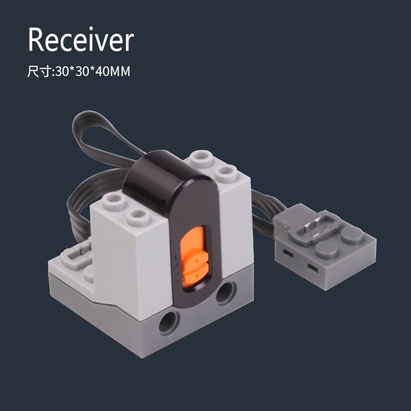 Technical Motor Parts Building Block Compatible Technical Mechanical Group MOC PF Power Function Upgrade XL-M-Servo Motor