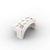 MOC 10 шт. 3387 Крыло 4x2 1/2x2 Набор Строительных Блоков С Аркой Круглые Детали для Транспорта Машины Игрушки Частицы Подарки на День Рождения для Детей