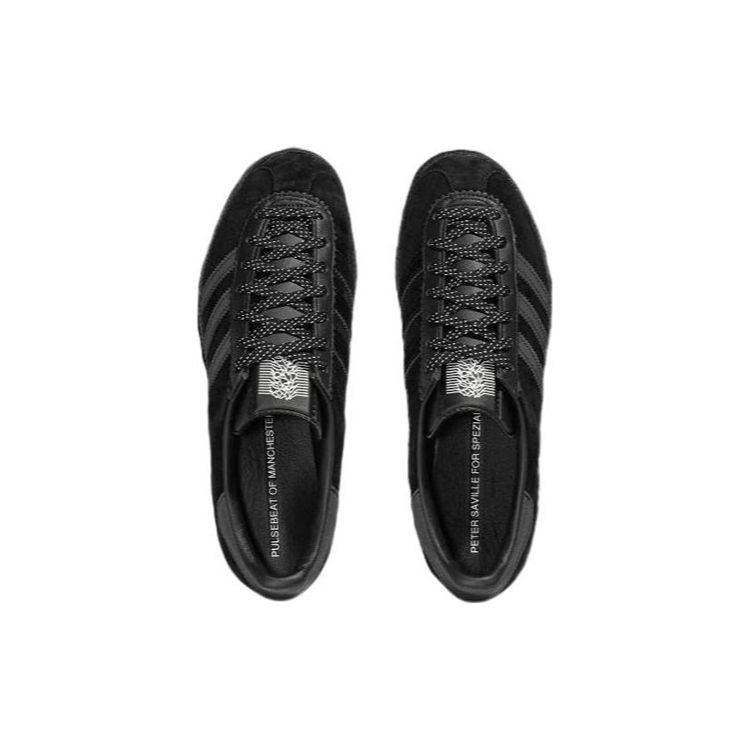 Peter Saville x adidas Pulsebeat Spezial Черные Углеродные Унисекс Кроссовки Core-Black GV9031