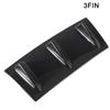 Universal Car Rear Bumper 3 5 Shark Fin Diffuser Spoiler Protector For Benz W213 W211 W212 Dacia Duster Honda Crv Seat Leon