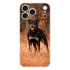 Мягкий прозрачный чехол из ТПУ для телефона iPhone 17 Air 16E 16 11 15 14 Pro MAX 12 13 7 8 Plus SE Пасхальный чехол Защита Собака Ротвейлер