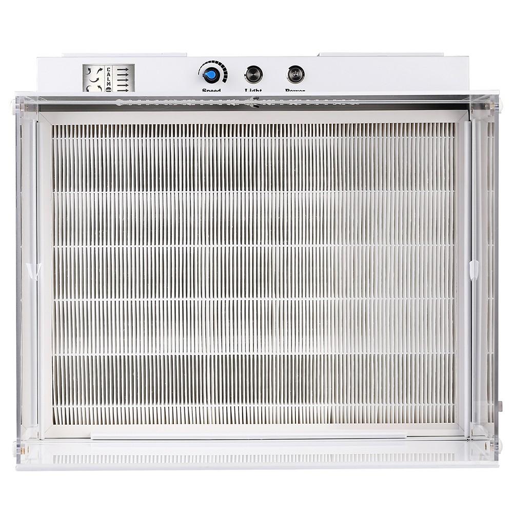 LTQ VAPOR CW-12 Ламинарный вытяжной шкаф, 17"x13" FFU Блок фильтрации вентилятором для инокуляционного бокса для лаборатории, чистого помещения