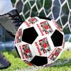 A Custom-made, Machine-stitched Size 5 Soccer Ball with Your Photo Makes The Perfect Gift.