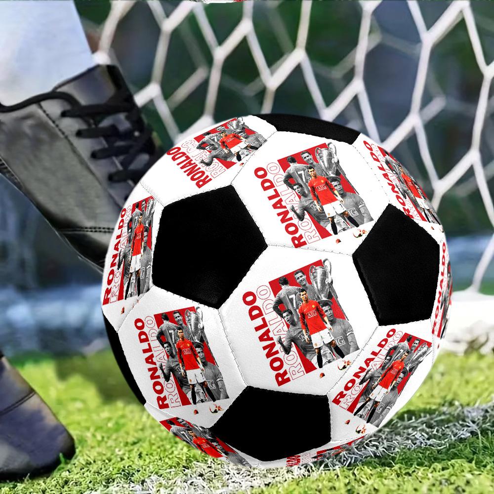 A Custom-made, Machine-stitched Size 5 Soccer Ball with Your Photo Makes The Perfect Gift.