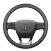 Lkn Чехол на руль из натуральной кожи для Hongqi H5/HS5/HS7/H7/HS3/H9 - Замша, Всесезонный