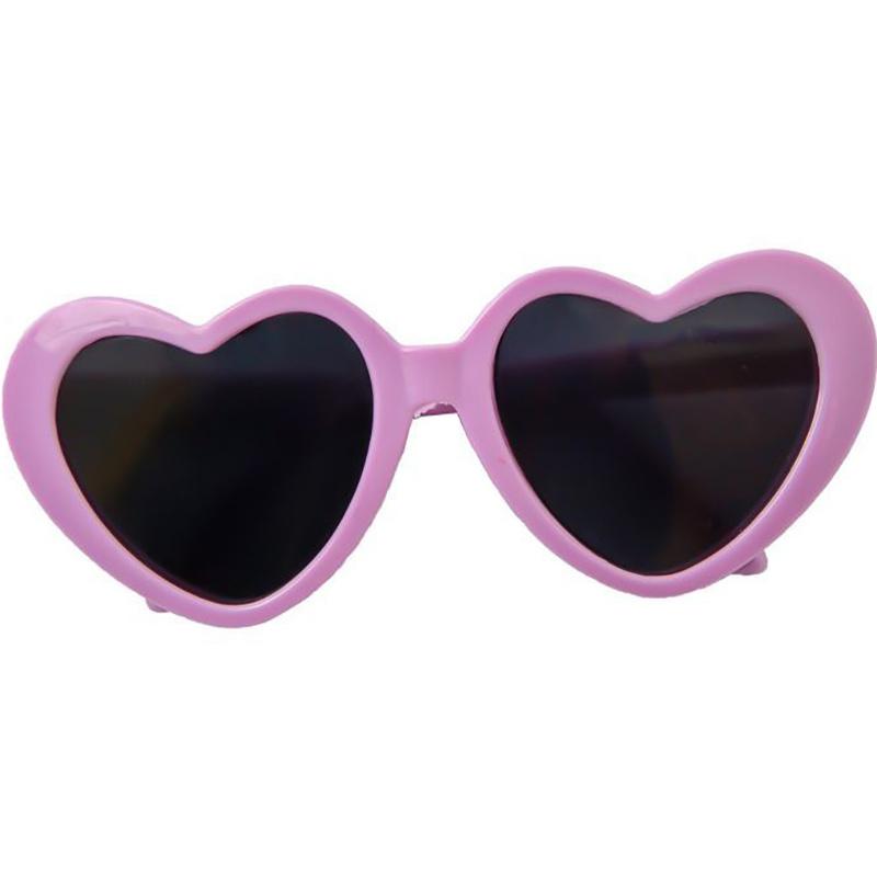 Dog Pet Glasses Cute Pet Christmas Funny Glasses Heart-shaped Cat Sunglasses Pet Supplies