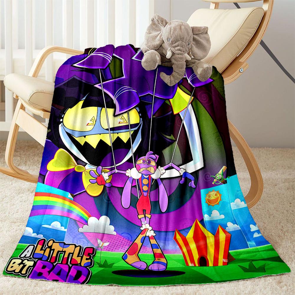 Digital Circus11 Blankets are suitable for living rooms,making them an ideal choice for outdoor travel and gifts.