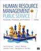 The Human Resource Management In Public Service : Paradoxes, Processes, and Problems Book
