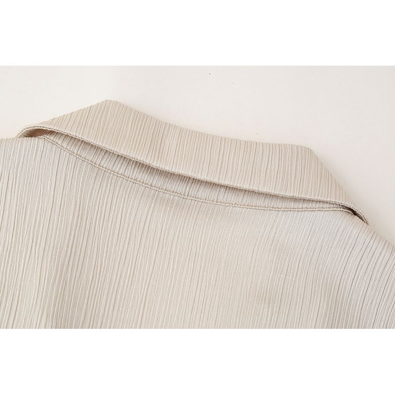 Kaslead New Arrival Women's Fashion Style Ruffled Suit Outwear Casual Pants 4387127 4387027